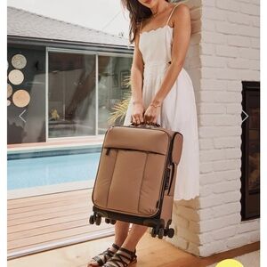 Calpak Luka Soft- Sided Carry On in Chocolate